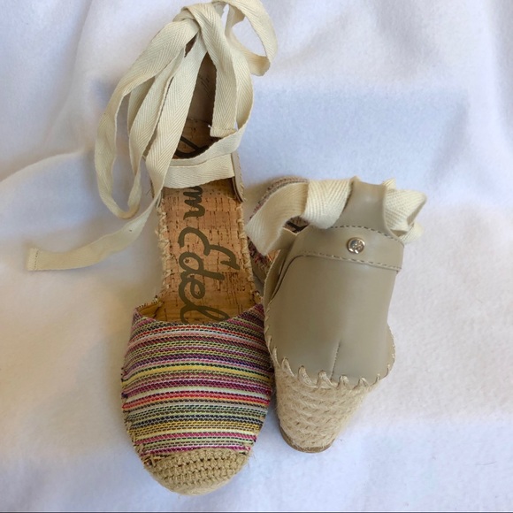 NWOT Sam Edelman Wedge Espadrilles - Picture 6 of 12